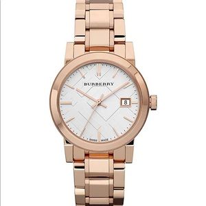 Burberry Rose Gold Bracelet Watch